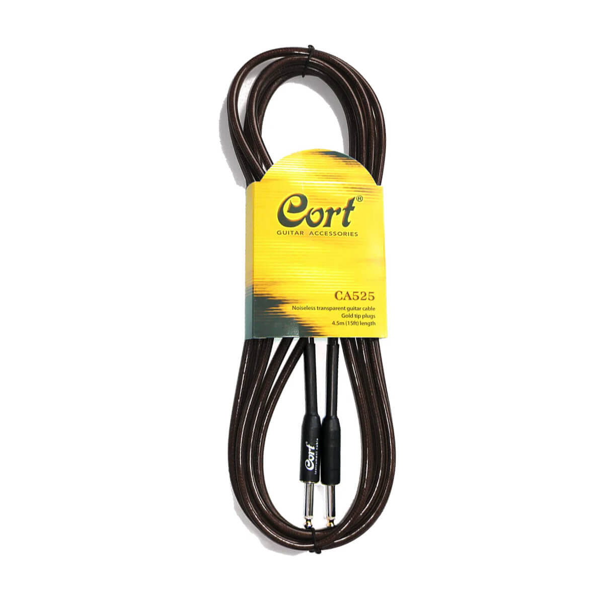 Cable de Instrumento Cort CA525 BK 4.5 metros