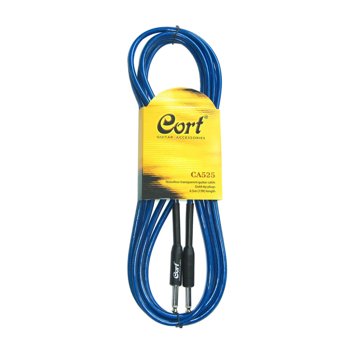 Cable de Instrumento Cort CA525 BLUE 4.5 metros