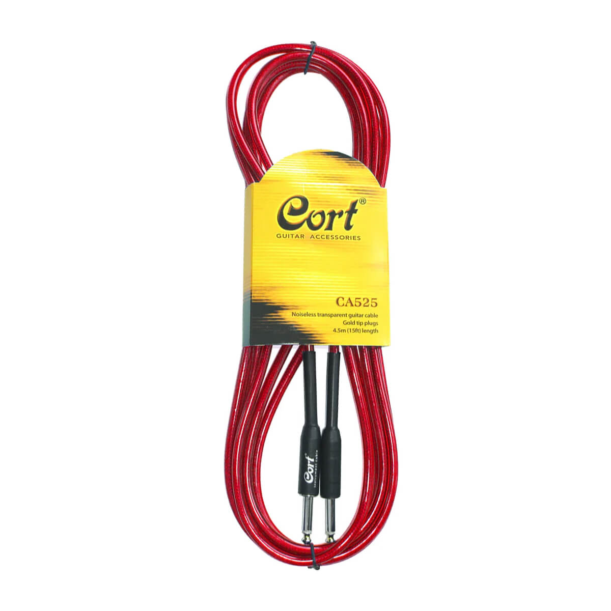 Cable de Instrumento Cort CA525 RED 4.5 metros