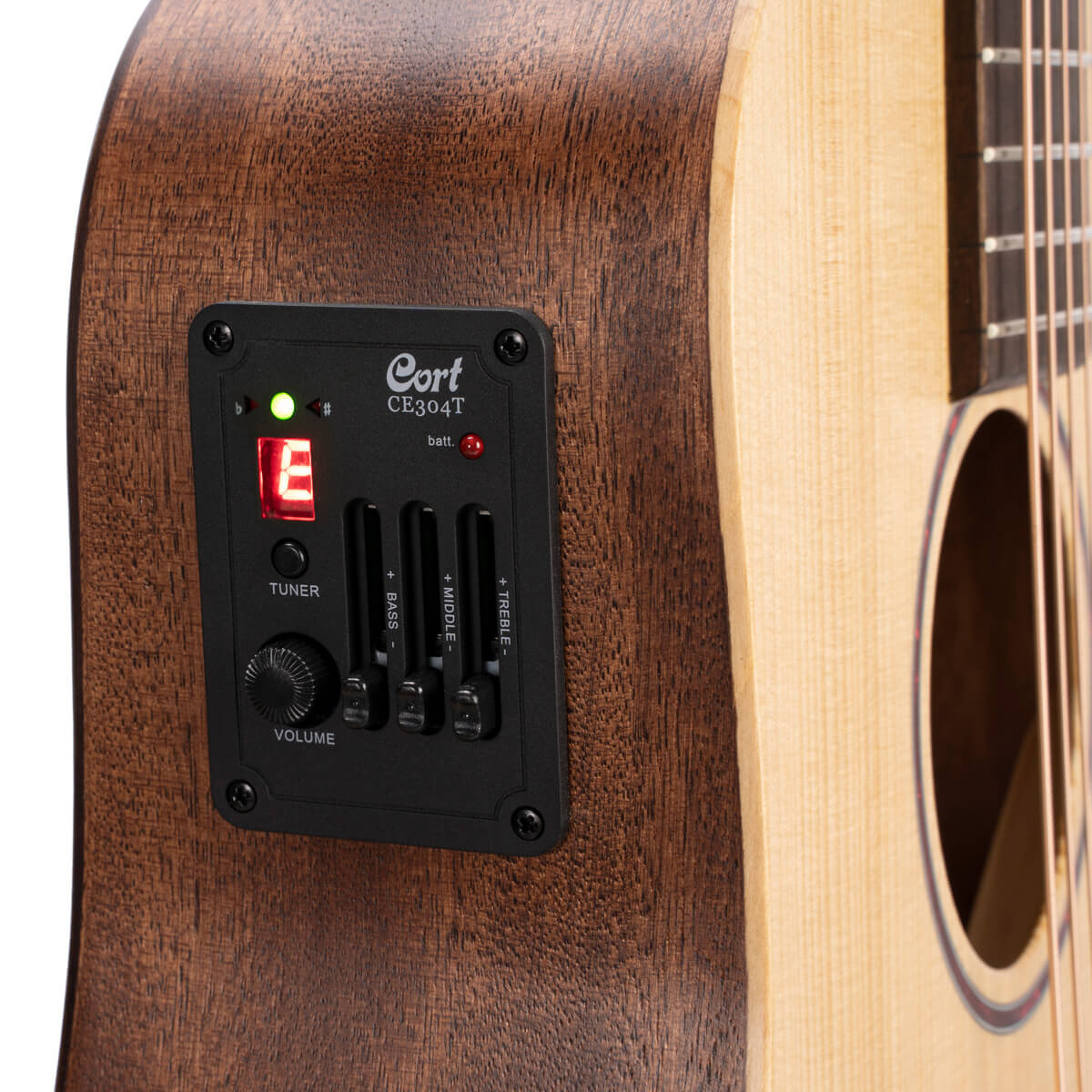 Guitarra Cort Electroacústica EARTHMINI E ADK OP 3/4