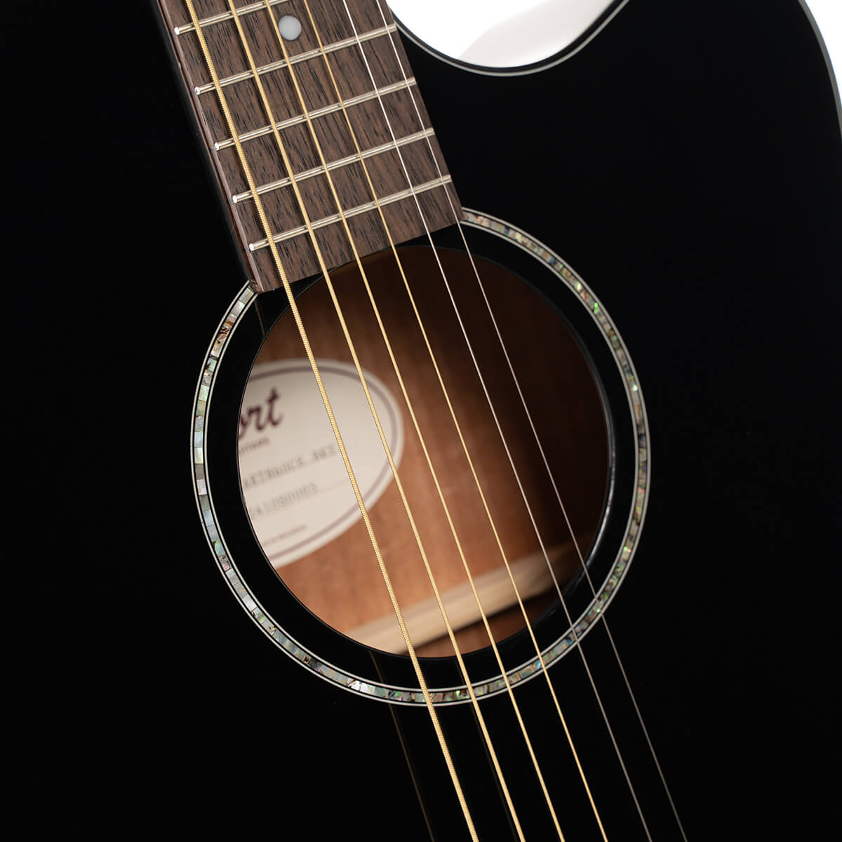Guitarra Cort Electroacústica EARTH60CE BK