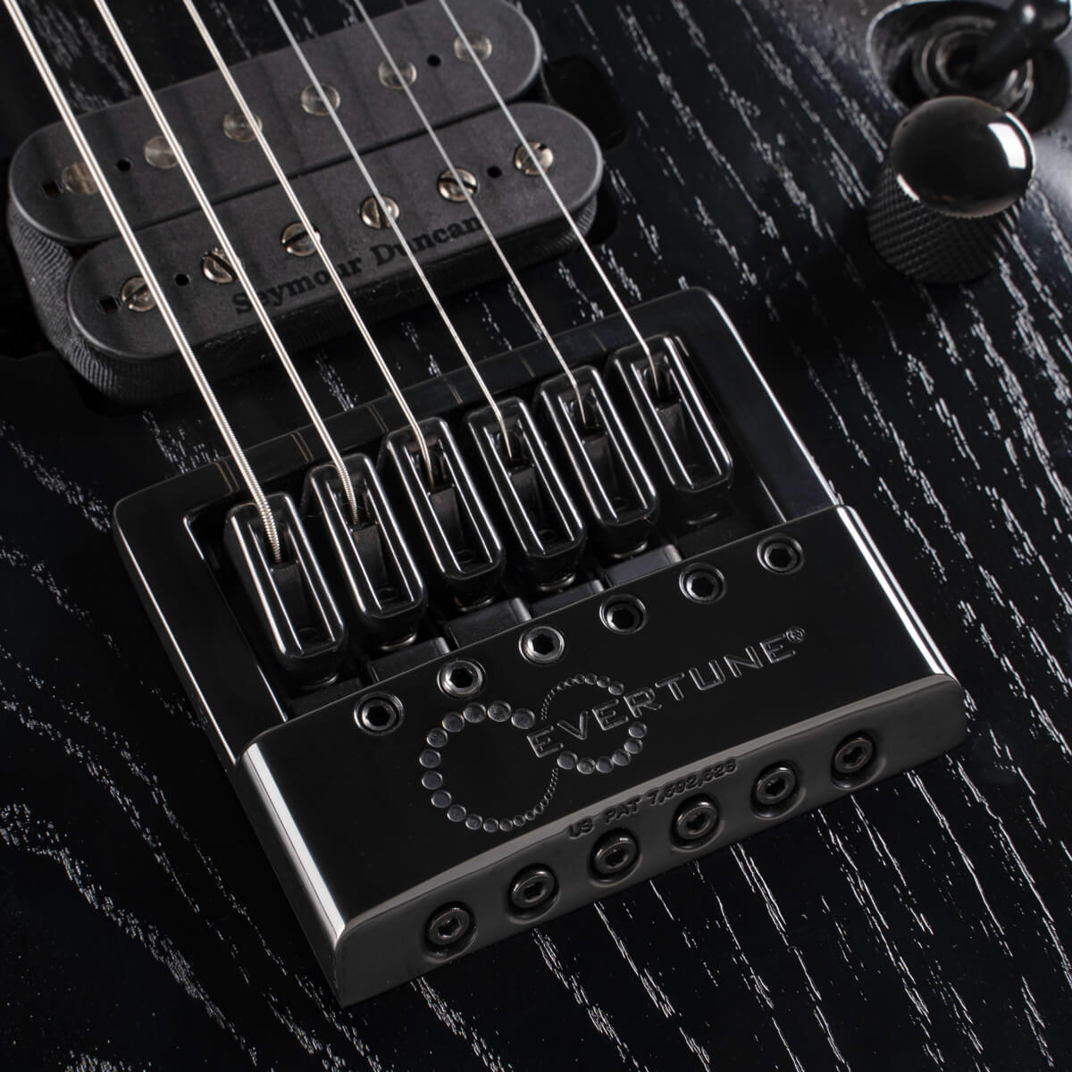 Guitarra Eléctrica Cort KX700 EVERTUNE OPBK