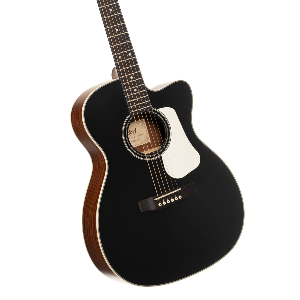 Guitarra Cort Electroacústica L100OCF CED BKS