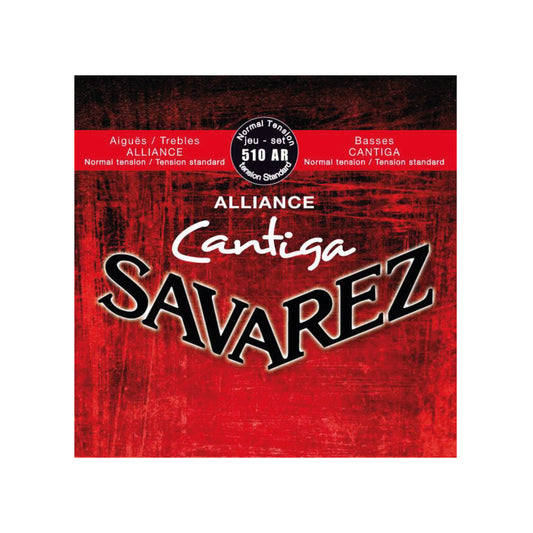 Cuerdas Guitarra Clásica Alliance Cantiga SAVAREZ 510 AR (tensión normal)