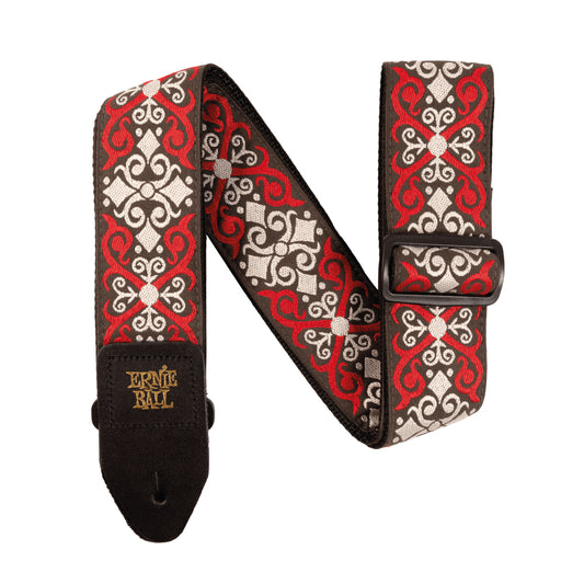 Strap Ernie Ball para guitarra Red Trellis 4695