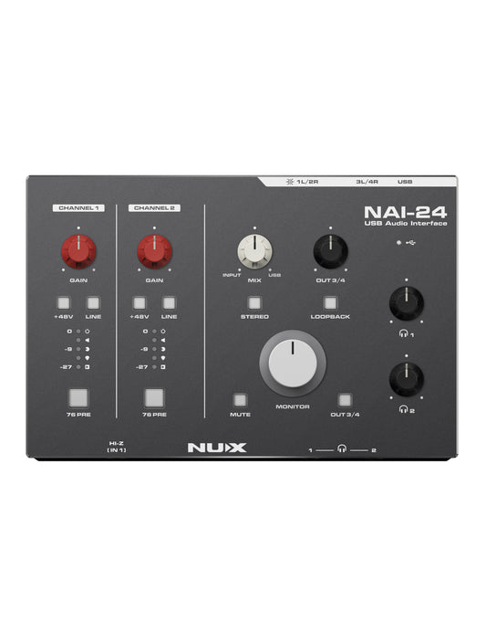 Interfaz de Audio usb-c NUX NAI-24