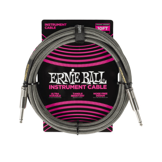 Cable de Instrumento Ernie Ball Silver Fox 6429 3.05 metros