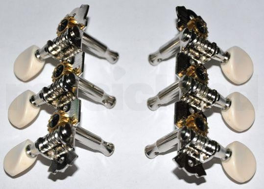 Clavijas Dixon para Guitarra Clásica SKG-381 (juego completo)