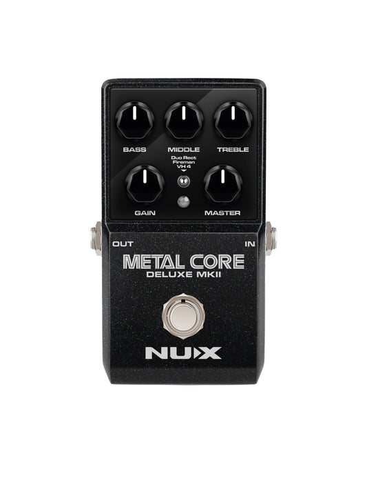 Pedal Nux Metal core Deluxe MKII (distortion high Gain)