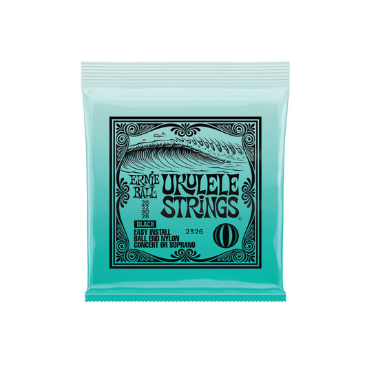 Cuerdas para Ukulele ERNIE BALL (BLACK) 2326