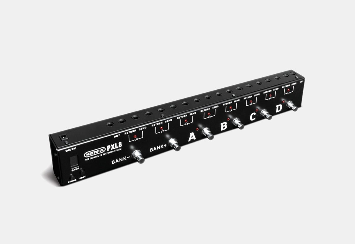 Controlador de pedales en Serie JOYO PXL-8 BLACK