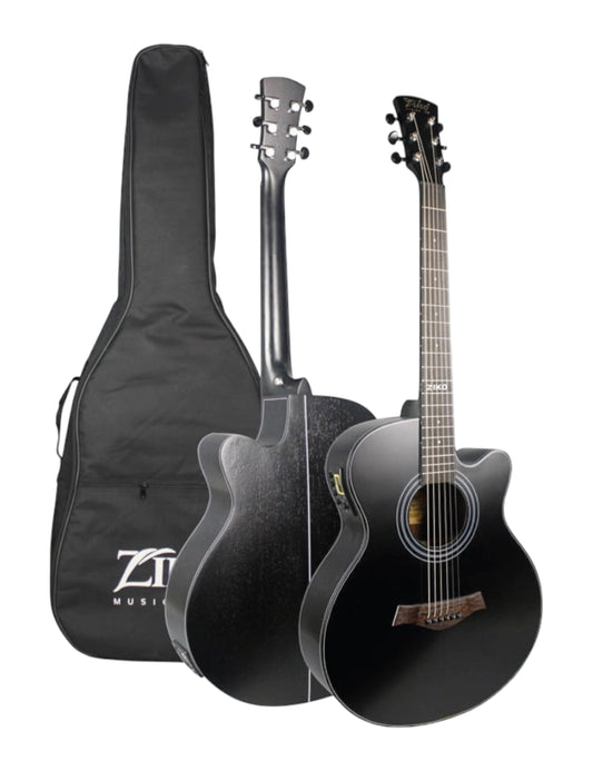 Guitarra ZIKO Electroacústica ZK-4002CEBK