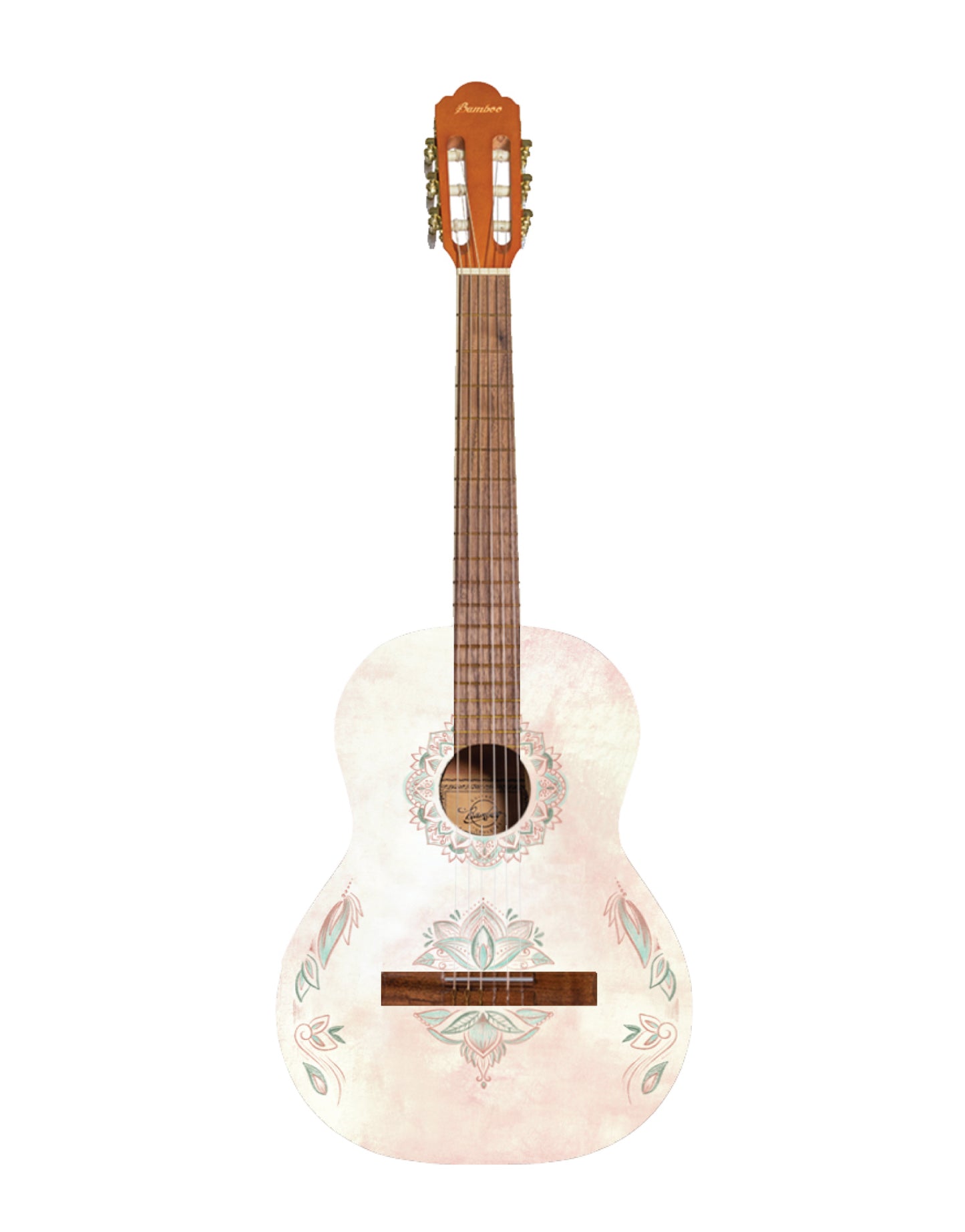 Guitarra Clásica Bamboo Lotus Travel 36"