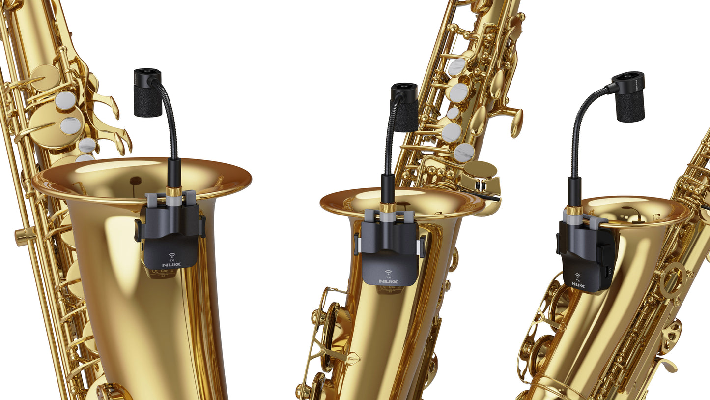 Nux B-6 Sistema Inalámbrico para Saxofón