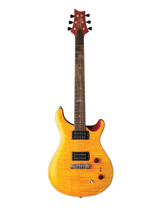 Guitarra Eléctrica PRS SE PAUL GUITAR AMBER TOBACCO BACK PGAB