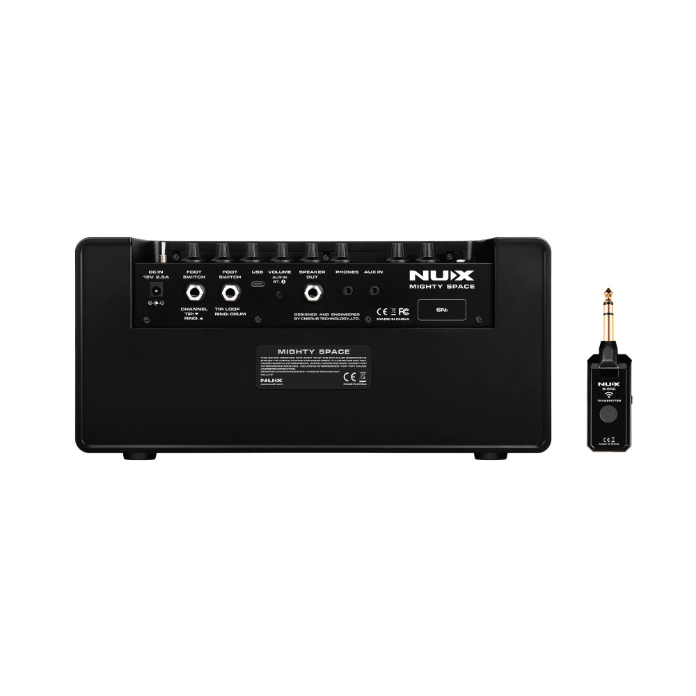 Amplificador Guitarra/Bajo Nux Mighty Space (bluetooth + Sistema Inalámbrico)